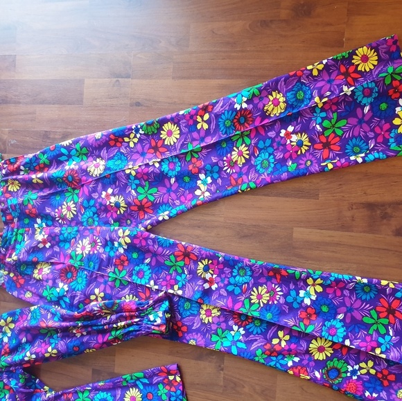 WOMEN'S COLOURFUL VINTAGE 2PC OUTFIT .VER - Picture 3 of 4